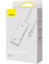 Kup Hub 4-in-1 Baseus Lite Series USB-C zu 4x USB 3.0 + USB-C, 25cm (weiß) - BSU3308WHT - {ean13} - Sklep Home Screen