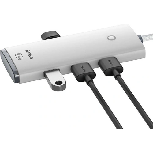 Kup Hub 4-in-1 Baseus Lite Series USB-C zu 4x USB 3.0 + USB-C, 1m (weiß) - BSU3310WHT - {ean13} - Sklep Home Screen