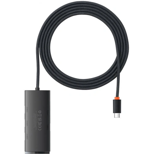 Kup Hub 4-in-1 Baseus Lite Series USB-C zu 4x USB 3.0 + USB-C, 2m (schwarz) - BSU3311BLK - {ean13} - Sklep Home Screen