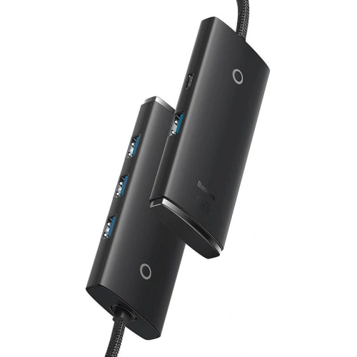 Kup Hub 4-in-1 Baseus Lite Series USB-C zu 4x USB 3.0 + USB-C, 2m (schwarz) - BSU3311BLK - {ean13} - Sklep Home Screen