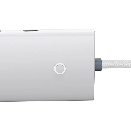 Kup Hub 4-in-1 Baseus Lite Series USB-C auf 4x USB 3.0 + USB-C, 2m (weiß) - BSU3312WHT - {ean13} - Sklep Home Screen