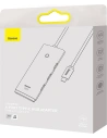 Kup Hub 4-in-1 Baseus Lite Series USB-C auf 4x USB 3.0 + USB-C, 2m (weiß) - BSU3312WHT - {ean13} - Sklep Home Screen