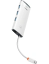 Kup Hub 5v1 Baseus Lite Series USB-C na 3x USB 3.0 + USB-C + HDMI (bílý) - BSU3313WHT - {ean13} - Sklep Home Screen