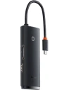 Kup Hub 6w1 Baseus Lite Series USB-C na 2x USB 3.0 + USB-C + HDMI + SD/TF (černý) - BSU3314BLK - {ean13} - Sklep Home Screen