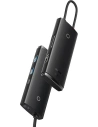 Kup Hub 6w1 Baseus Lite Series USB-C do 2x USB 3.0 + USB-C PD + HDMI + SD/TF (czarny) - BSU3315BLK - {ean13} - Sklep Home Screen