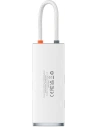 Kup Hub 6v1 Baseus Lite Series USB-C na 2x USB 3.0 + USB-C PD + HDMI + SD/TF (bílý) - BSU3316WHT - {ean13} - Sklep Home Screen