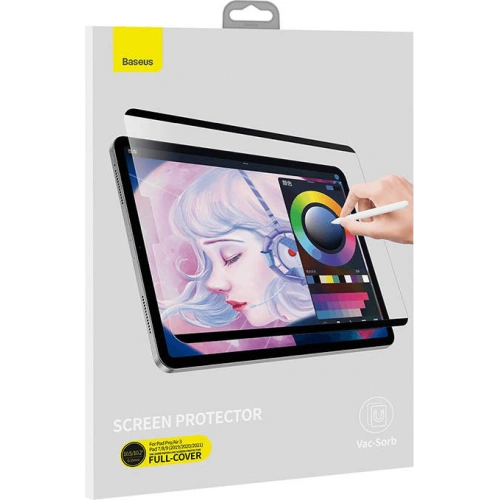Kup Folii mate pentru ecran 0.15mm Baseus asemănătoare cu hârtia pentru Apple iPad 10.2 2019/2020/2021 (7., 8. și 9. gen)/iPad Air 10.5 2019 (3. gen) - BSU3320 - {ean13} - Sklep Home Screen