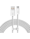 Cablul Baseus Dynamic Series USB - USB-C 100W 2m (alb)