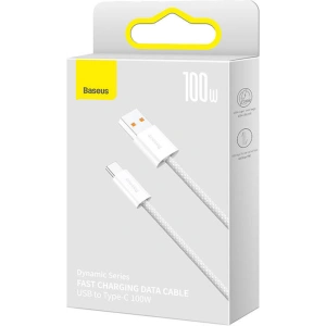 Baseus Dynamic Series USB - USB-C Cable 100W 2m (white)