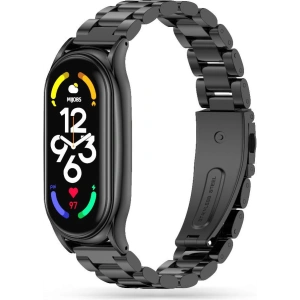 Kup Pasek Tech-Protect din oțel inoxidabil Xiaomi Mi Band 7 Negru - THP1133BLK - {ean13} - Sklep Home Screen