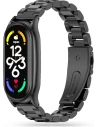 Pásek Tech-Protect Nerezový Xiaomi Mi Band 7 Černý