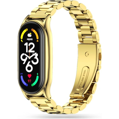 Kup Pasek Tech-Protect Stainless Xiaomi Mi Band 7 Gold - THP1134GLD - {ean13} - Sklep Home Screen