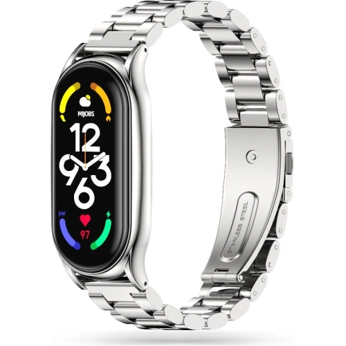 Kup Tech-Protect Stainless Xiaomi Mi Band 7 Silber Band - THP1135SLV - {ean13} - Sklep Home Screen