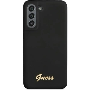 Kup Etui Guess GUHCS21FLSLMGBK Samsung Galaxy S21 FE czarny/black hardcase Silicone Script Metal Logo - GUE1817BLK - {ean13} - Sklep Home Screen