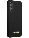 Kup Etui Guess GUHCS21FLSLMGBK Samsung Galaxy S21 FE negru/black hardcase Silicone Script Metal Logo - GUE1817BLK - {ean13} - Sklep Home Screen