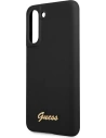 Kup Etui Guess GUHCS21FLSLMGBK Samsung Galaxy S21 FE negru/black hardcase Silicone Script Metal Logo - GUE1817BLK - {ean13} - Sklep Home Screen