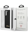 Kup Etui Guess GUHCS21FLSLMGBK Samsung Galaxy S21 FE černý/black hardcase Silicone Script Metal Logo - GUE1817BLK - {ean13} - Sklep Home Screen