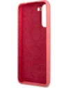 Kup Etui Guess GUHCS21FLSLMGFU Samsung Galaxy S21 FE fucsia/fuchsia hardcase Silicon Script Metal Logo - GUE1818FHS - {ean13} - Sklep Home Screen