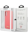 Kup Etui Guess GUHCS21FLSLMGFU Samsung Galaxy S21 FE fucsia/fuchsia hardcase Silicon Script Metal Logo - GUE1818FHS - {ean13} - Sklep Home Screen