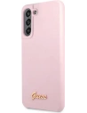 Kup Etui Guess GUHCS21FLSLMGLA Samsung Galaxy S21 FE lavandă hardcase Silicon Script Metal Logo - GUE1819LAV - {ean13} - Sklep Home Screen