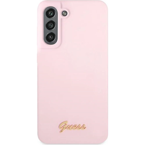 Kup Etui Guess GUHCS21FLSLMGLA Samsung Galaxy S21 FE levandulový/lavender hardcase silikonový s kovovým logem - GUE1819LAV - {ean13} - Sklep Home Screen