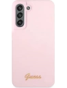 Kup Etui Guess GUHCS21FLSLMGLA Samsung Galaxy S21 FE lavandă hardcase Silicon Script Metal Logo - GUE1819LAV - {ean13} - Sklep Home Screen