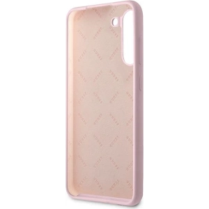 Kup Etui Guess GUHCS21FLSLMGLA Samsung Galaxy S21 FE lavandă hardcase Silicon Script Metal Logo - GUE1819LAV - {ean13} - Sklep Home Screen
