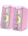Számítógépes hangszórók Havit SK202 rózsaszín 2.0 RGB (rózsaszín)
