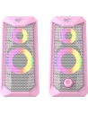 Kup Számítógépes hangszórók Havit SK202 rózsaszín 2.0 RGB (rózsaszín) - HVT181PNK - {ean13} - Sklep Home Screen