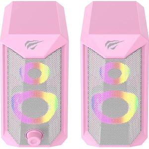 Kup Głośniki komputerowe Havit SK202 pink 2.0 RGB (różowe) - HVT181PNK - {ean13} - Sklep Home Screen