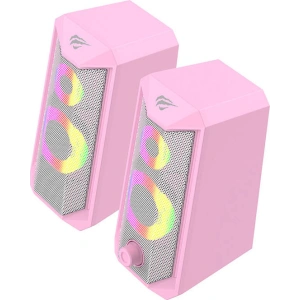 Kup Głośniki komputerowe Havit SK202 pink 2.0 RGB (różowe) - HVT181PNK - {ean13} - Sklep Home Screen