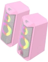 Kup Számítógépes hangszórók Havit SK202 rózsaszín 2.0 RGB (rózsaszín) - HVT181PNK - {ean13} - Sklep Home Screen