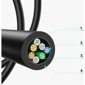 Kup Kabel przedłużający UGREEN NW148 Ethernet RJ45 Cat 7 10Gbps 2m czarny - UGR1233BLK - {ean13} - Sklep Home Screen