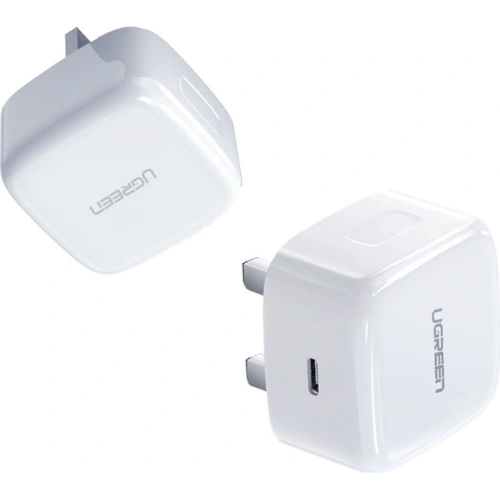 Kup UGREEN CD137 USB-C Power Delivery 3.0 Quick Charge 4.0 20W 3A Netzladegerät (UK-Stecker) weiß - UGR1234WHT - {ean13} - Sklep Home Screen