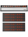 Buy Baseus Moonlight Box Series silver parking number plate with telephone number - BSU3324SLV - {ean13} - Home Screen Store Europe