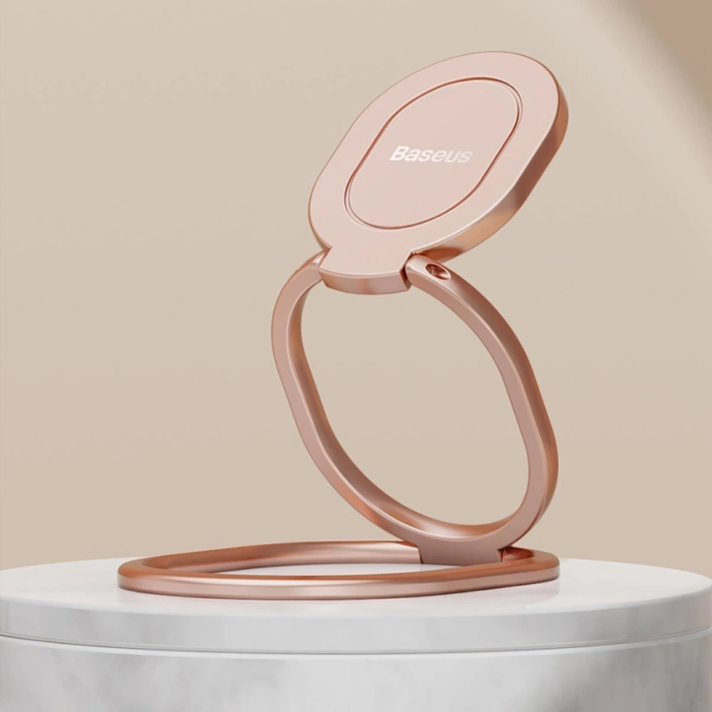 Uchwyt na palec podstawka Baseus Rails szary