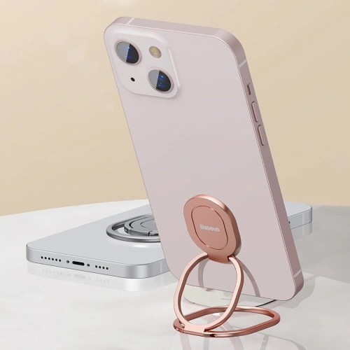 Buy Baseus Rails self-adhesive ring holder phone stand gray - BSU3325GRY - {ean13} - Home Screen Store Europe