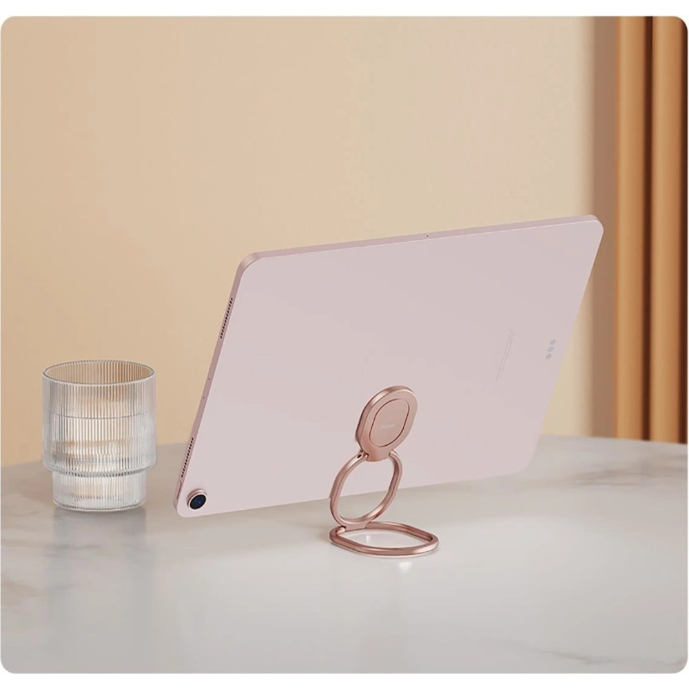 Uchwyt na palec podstawka Baseus Rails srebrny