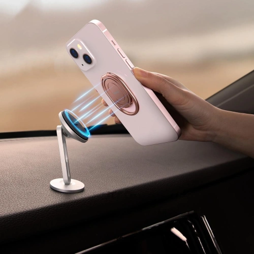 Buy Baseus Rails self-adhesive ring holder phone stand pink - BSU3327PNK - {ean13} - Home Screen Store Europe