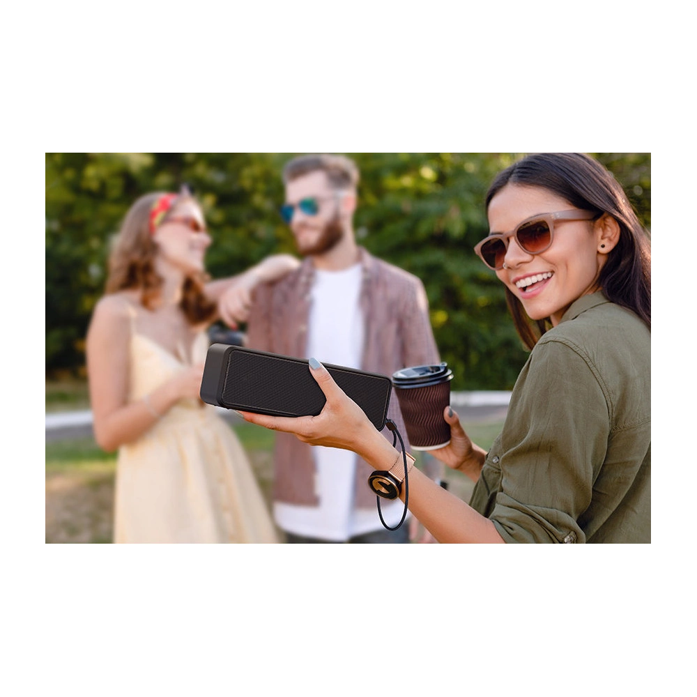 Bezprzewodowy głośnik bluetooth Baseus V1 wodoodporny czarny