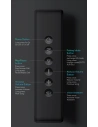 Kup Bezdrátový bluetooth reproduktor Baseus V1 vodotěsný černý - BSU3328BLK - {ean13} - Sklep Home Screen
