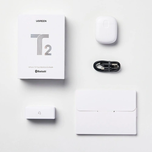 Kup UGREEN WS105 HiTune T2 ENC Bluetooth 5.0 vezeték nélküli fülhallgató fehér - UGR1240WHT - {ean13} - Sklep Home Screen