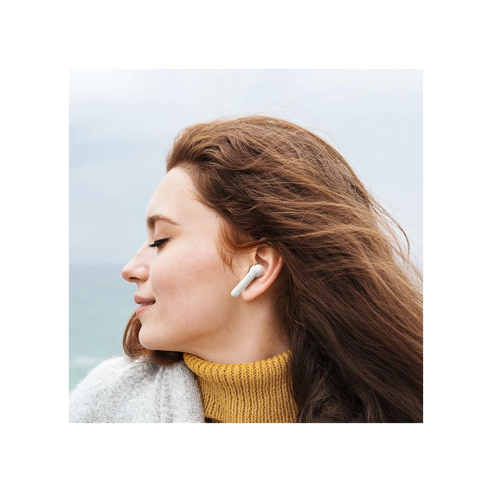 Bezprzewodowe słuchawki UGREEN WS105 HiTune T2 ENC Bluetooth 5.0 biały