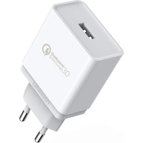 Kup Încărcătorul de rețea UGREEN CD122 Quick Charge 3.0 18W 3A USB alb - UGR1241WHT - {ean13} - Sklep Home Screen