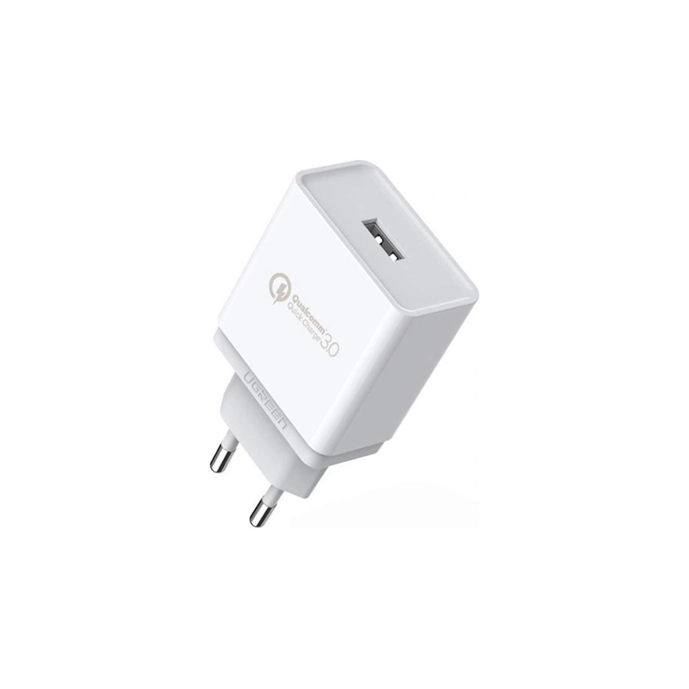 Ładowarka sieciowa UGREEN CD122 Quick Charge 3.0 18W 3A USB biały