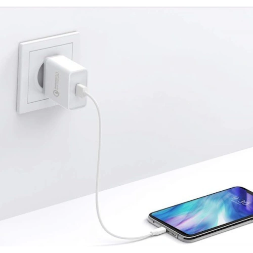 Kup Încărcătorul de rețea UGREEN CD122 Quick Charge 3.0 18W 3A USB alb - UGR1241WHT - {ean13} - Sklep Home Screen