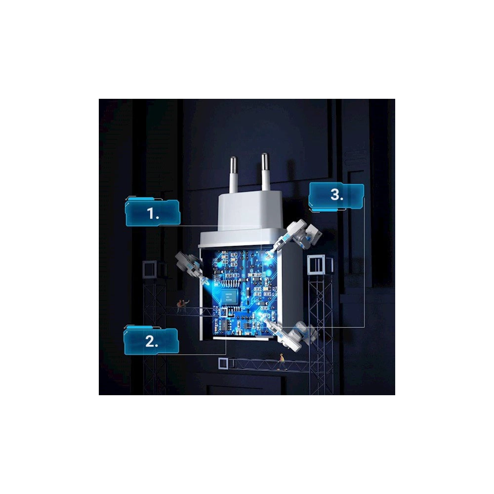 Ładowarka sieciowa UGREEN CD122 Quick Charge 3.0 18W 3A USB biały