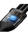 Kup 3-in-1-Kabel Baseus Flash Series II USB-C - USB-C, Lightning, micro USB 100W 1,5m schwarz - BSU3329BLK - {ean13} - Sklep Home Screen