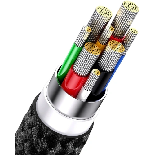 Buy Baseus Flash Series II USB Type C / USB Type A cable - USB Type C / Lightning / micro USB 100 W 1.5 m black - BSU3329BLK - {ean13} - Home Screen Store Europe