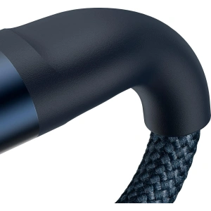 Kabel 3w1 Baseus Flash Series II USB-C/USB-A  - USB-C, Lightning, micro USB 100W 1,5m niebieski